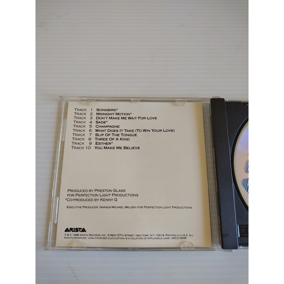 KENNY G Duotones Musical CD 1986 FIRST‎ PRES - Picture 5 of 7